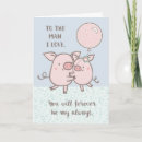 Search for pig anniversary cards Cute
