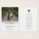 Search for poems for prayer cards Photo memorial bookmark