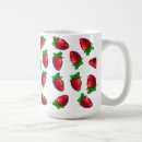 Search for fresh strawberries mugs Food