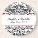 Search for damask wedding coasters Black