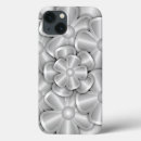 Search for silver flowers iphone cases White