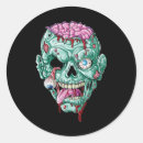 Search for zombie face stickers Creepy