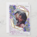 Search for purple flowers engagement party invitations Pink