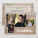 Search for wood graduation invitations High school