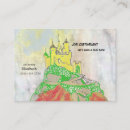 Search for fairytale chubby business cards Castle