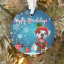 Search for boxer christmas tree decorations Typography