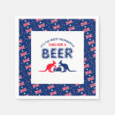 Search for australian flag napkins Kangaroo