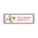 Search for garland return address labels Floral
