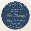 Search for navy blue and silver coasters Glitter
