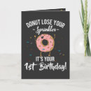 Search for donut birthday cards For kids