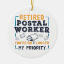 Search for mail carrier christmas tree decorations Retirement