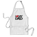 Search for i love my dad aprons Father