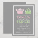 Search for prince and princess baby shower invitations Party