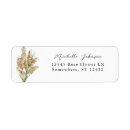 Search for grass return address labels Rustic