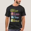 Search for k pop lover tshirts Music