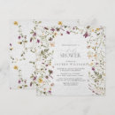 Search for square horizontal baby shower invitations Wildflower