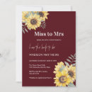 Search for burgundy and sunflower invitations Navy