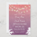 Search for palm tree string lights invitations Elegant