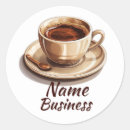 Search for cafe business stickers Coffee