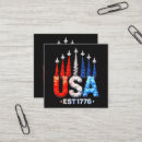Search for 4th business cards 4th of july