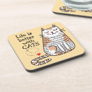 Search for cute cat drawing coasters Doodle