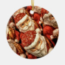 Search for wooden christmas tree decorations Santa claus