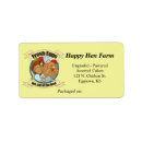 Search for funny chicken return address labels Chickens
