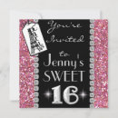 Search for sweet 17 birthday invitations Trendy