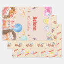 Search for forest animal wrapping paper Gender neutral