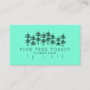 Search for pine tree business cards Elegant