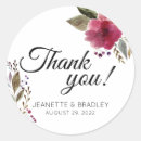 Search for modern floral wedding stickers Flowers
