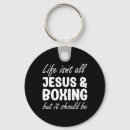 Search for mens work key rings Boxing hard work