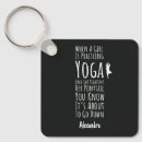 Search for funny yoga key rings Lover