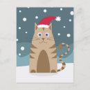 Search for christmas cartoon postcards Kitty