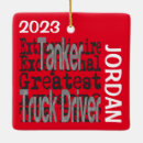 Search for trucker christmas tree decorations Driving