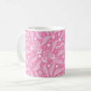 Search for pink lace mugs White