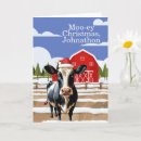 Search for mooey christmas cards Cow