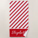 Search for merry christmas beach towels Red