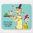 Search for dr seuss book mousepads Green eggs and ham