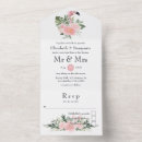 Search for pink flamingo wedding invitations Floral