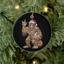 Search for bigfoot christmas tree decorations Santa