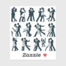 Search for dance pose stickers Silhouette