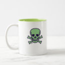 Search for green skulls mugs Halloween