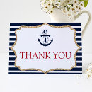 Search for anchor thank you cards Boat