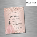 Search for magnetic quinceanera invitations 15th birthday party fifteenth