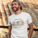Search for dad of a wild one tshirts 1st birthday