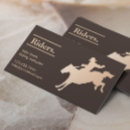 Search for cowboy business cards Equestrian