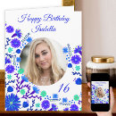 Search for purple sweet 16 birthday cards Flowers