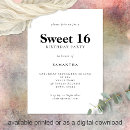 Search for minimalist sweet 16 invitations Birthday party