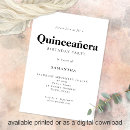 Search for simple quinceanera invitations Contemporary